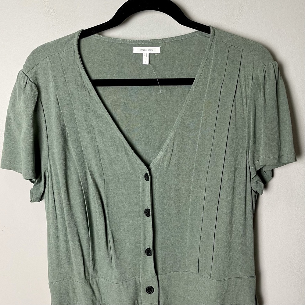 NWOT Maurices Utility Pocket Jumpsuit - Picture 3 of 11